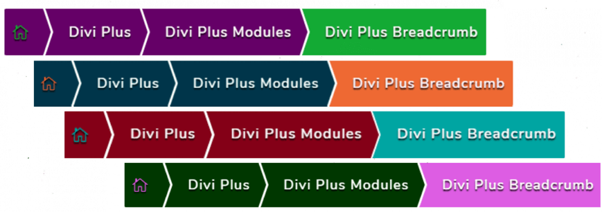 Divi breadcrumbs module