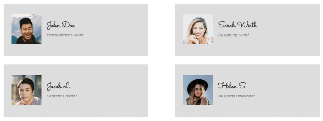 Divi flip box hover effect layout