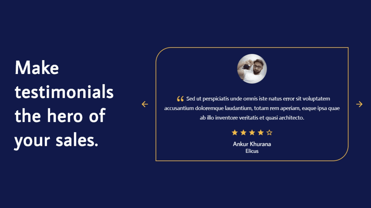 Divi testimonial slider animation 02