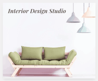 Divi blurb text over image