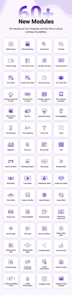 Divi Plus Modules