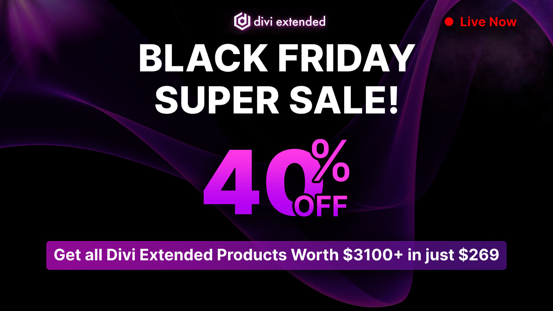 Black Friday 2023 sale is live