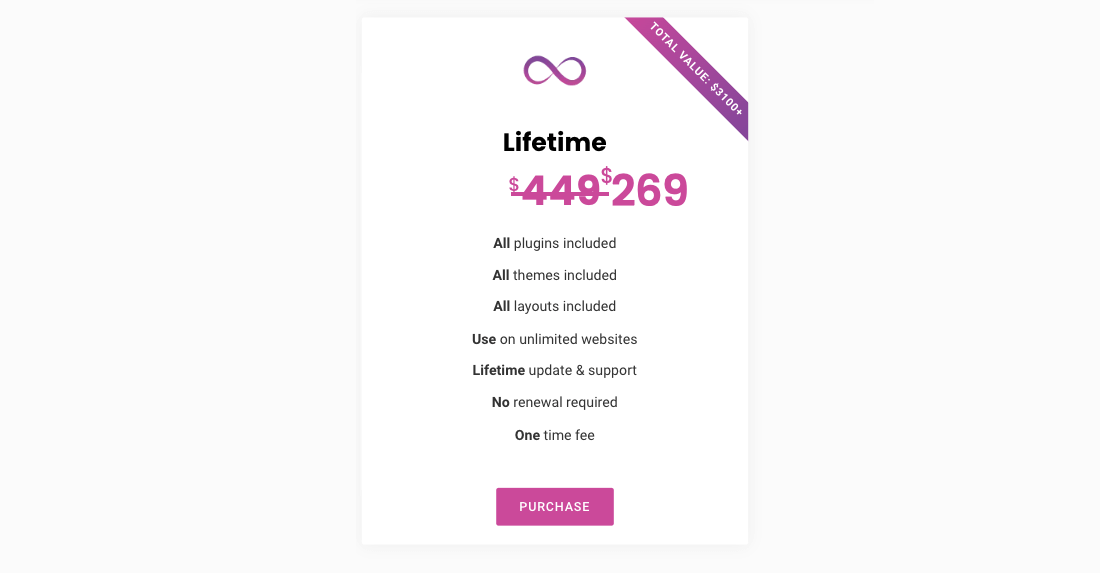 Divi Extended lifetime access for 269 dollars only