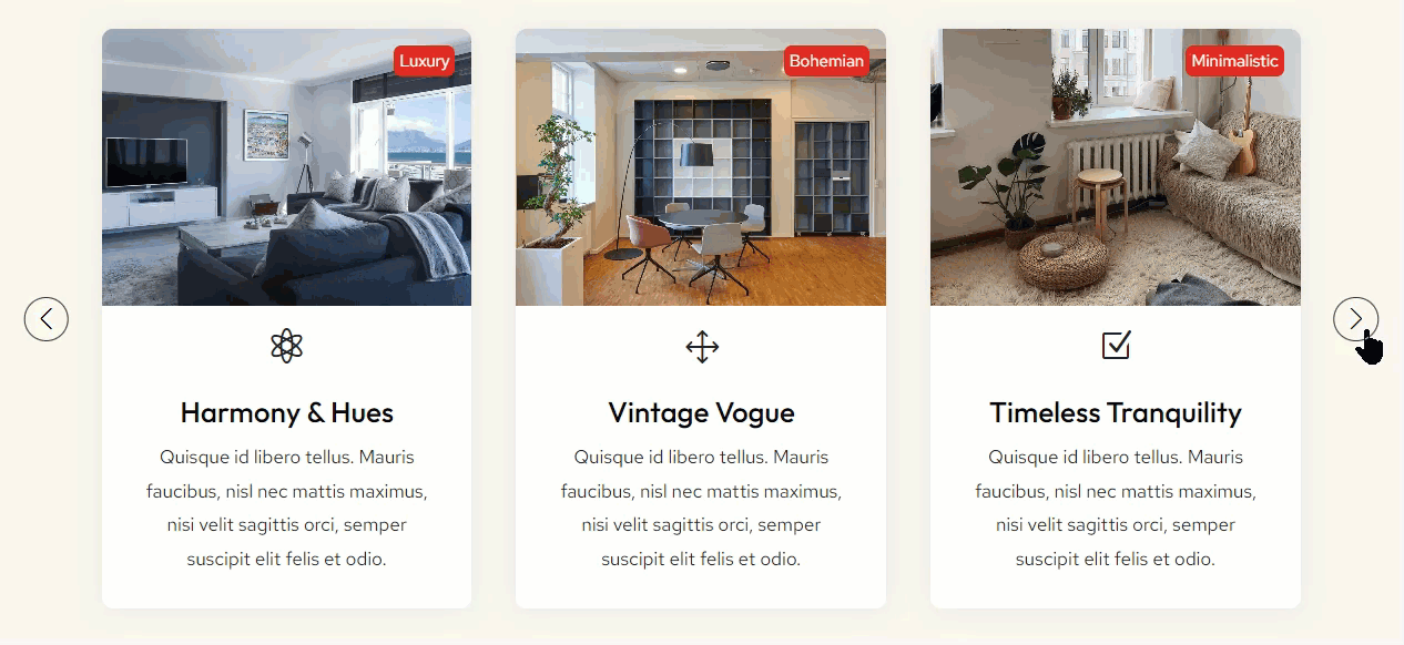 Divi Card Carousel Divi Card Carousel