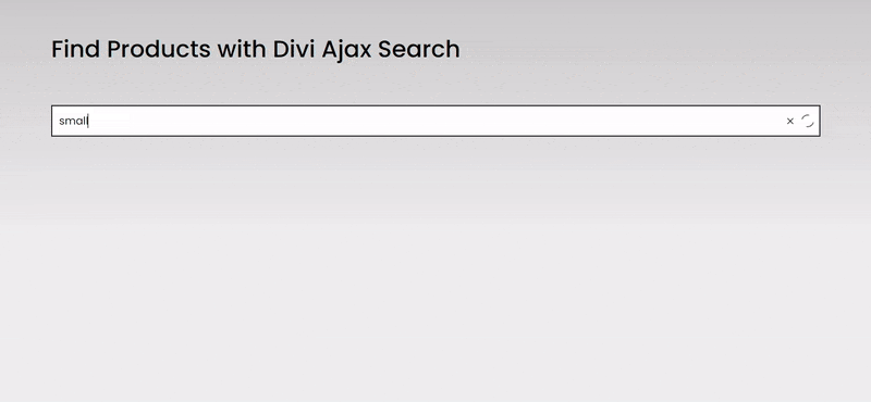 See all products of Ajax search