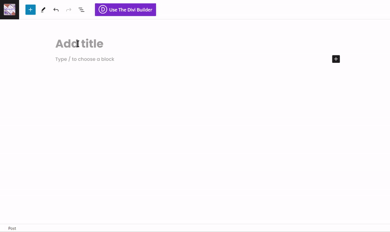 Write your first blog post